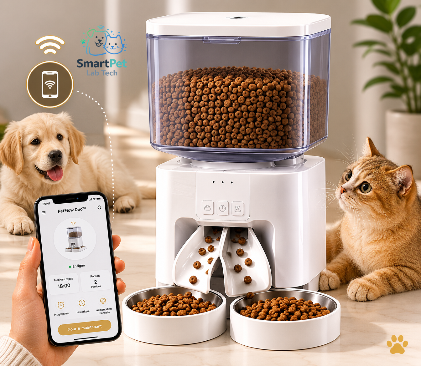 Distributeur Intelligent PetFlow Duo™